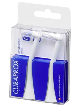 Набор насадок CHS Pro Single для звуковой зубной щетки Hydrosonic Pro, Curaprox