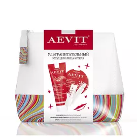 Набор подарочный AEVIT Ультрапитательный уход для лица и тела (3 продукта), Librederm