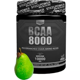 Напиток с аминокислотами BCAA 8000, вкус «Груша», 300 г, STEELPOWER