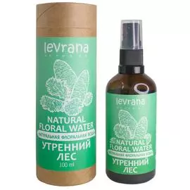 Натуральная флоральная вода для лица и тела "Утренний лес", 100 мл, Levrana
