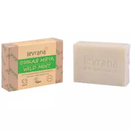 Натуральное мыло ручной работы Мята, 100 гр, Levrana