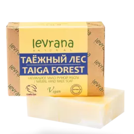 Натуральное мыло ручной работы Таёжный лес, 100 гр, Levrana