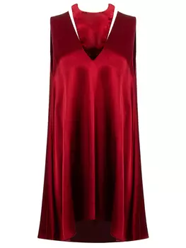 Платье атласное VALENTINO