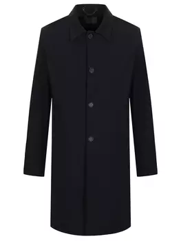 Плащ однотонный на меху PRADA
