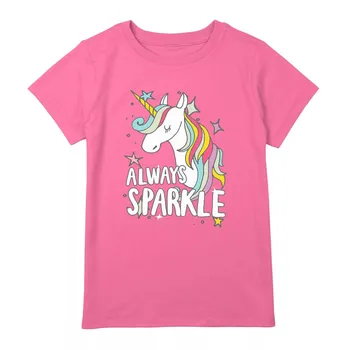 Футболка Always Sparkle Unicorn для девочек 7–16 лет Unbranded