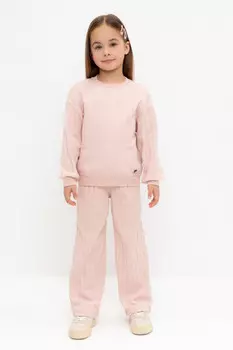 Брюки для девочек CROCKID, КР 400806, цвет - розовый