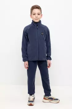 Брюки для мальчиков CROCKID, ФЛ 40006/4 ГР, цвет - синий