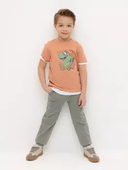 Брюки для мальчиков CROCKID, К 400457, цвет - зеленый