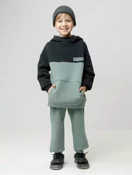 Брюки для мальчиков CROCKID, КР 400603, цвет - хаки