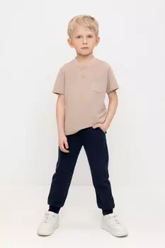 Брюки для мальчиков CROCKID, КР 400738, цвет - темно-синий