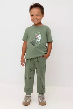 Брюки для мальчиков CROCKID, КР 400795, цвет - хаки