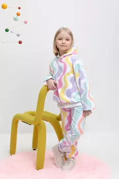 Джемпер для девочек CROCKID, КР 302396, цвет - белый