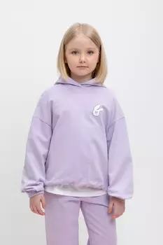 Джемпер для девочек CROCKID, КР 302397, цвет - фиолетовый