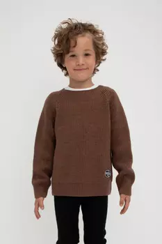 Джемпер для мальчиков CROCKID, КВ 30123/23ш, цвет - бежевый