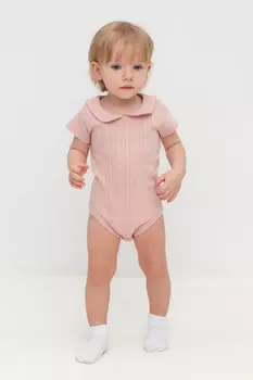 Боди для новорожденных CROCKID, К 6510, цвет - розовый