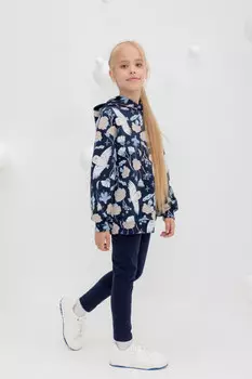 Бриджи для девочек CROCKID, КР 4074, цвет - темно-синий