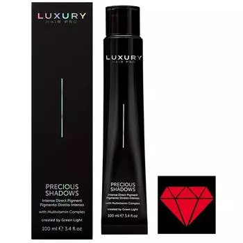 Интенсивный прямой пигмент Драгоценные оттенки Красный рубин Precious Shadows Red Ruby
