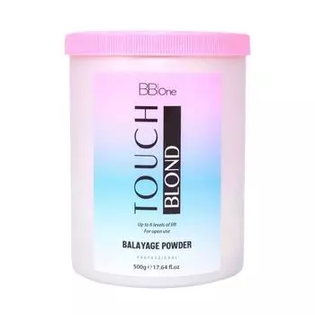 Итальянская пудра для открытых техник осветления Touch Blond Balayage Powder в банке