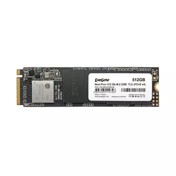 Твердотельный накопитель (SSD) Exegate 512Gb Next Pro+, 2280, M.2, NVMe (EX282322RUS)