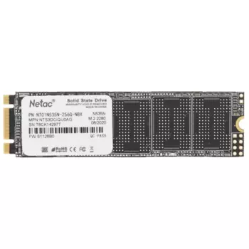 Твердотельный накопитель (SSD) Netac 256Gb N535N, 2280, M.2 (NT01N535N-256G-N8X)