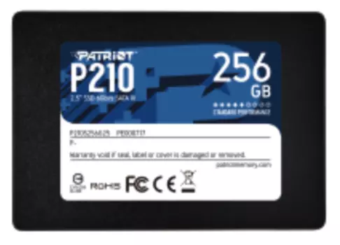 Твердотельный накопитель (SSD) Patriot 256Gb P210, 2.5", SATA3 (P210S256G25)