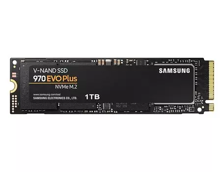 Твердотельный накопитель (SSD) Samsung 1Tb 970 EVO Plus, 2280, M.2, NVMe (MZ-V7S1T0BW) Retail