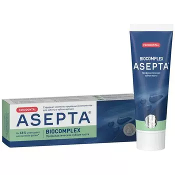 Asepta Biocomplex Зубная паста для укрепления десен 75 мл
