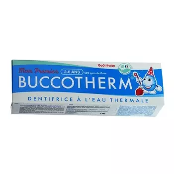 Buccotherm зубная паста для детей 2-6 лет Клубника 50 мл