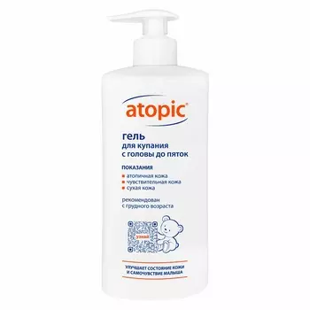 Atopic Гель для купания с головы до пяток 400 мл
