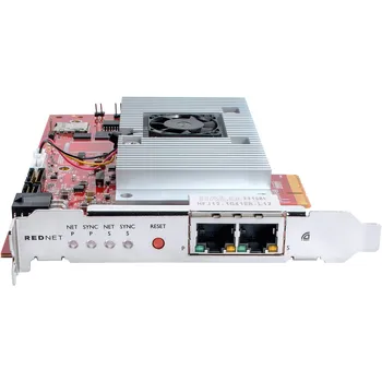 Выделенная аудиоинтерфейсная карта Focusrite RedNet PCIeNX Dante для Windows/Mac