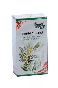 Сенны листья, 1,5 г, 20 шт
