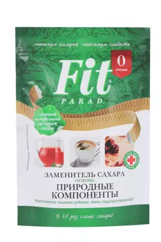 Сахарозаменитель FitParad №7 стевиозид/сукралоза/эритрит, 400 г, дой-пак