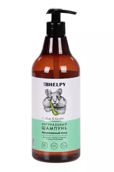 Шампунь Bio Helpy натур Мицеллярный уход сок алоэ/крапива/кератин, 750 мл