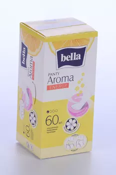 Салфетки Bella Panty aroma energy гигиенические ежедневные, 60 шт