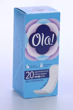 Салфетки Ola Daily Large ежедневн, 20 шт