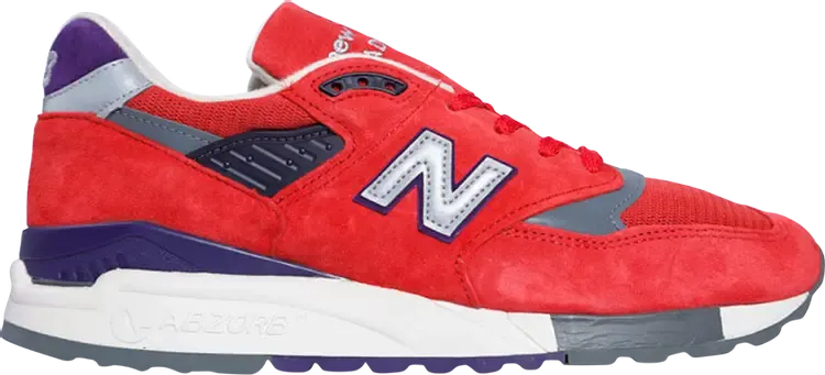 Кроссовки New Balance J.Crew x 998 'Inferno', красный