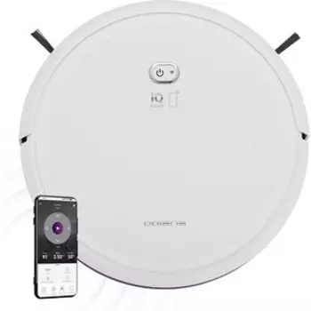 Робот-пылесос Polaris PVCR-1028 WI-FI IQ HOME белый
