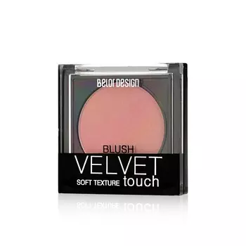 Румяна для лица BelorDesign Velvet touch 102 Розово-персиковый 3,6г