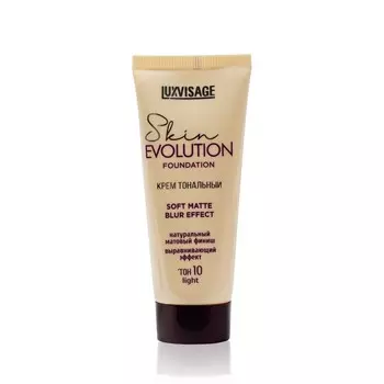 Тональный крем для лица Luxvisage Skin Evolution " Soft matte blur effect " 10 Light 35г