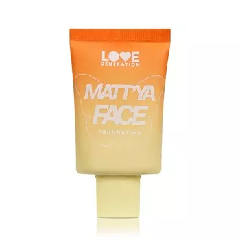 Тональный крем для лица с экстрактом матчи Love Generation Matt'ya Face 04 30мл