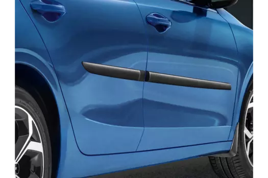 Молдинги боковых дверей (черные) KIA J7271ADE00BL для KIA Ceed 2018 - 2019