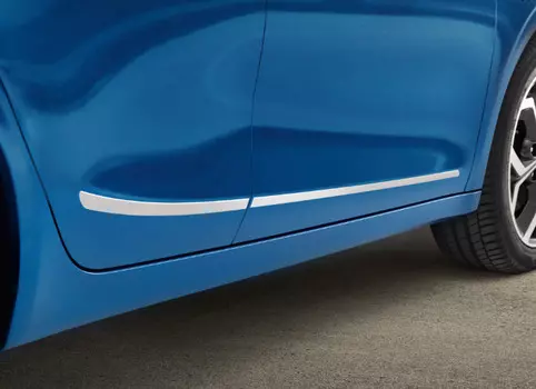 Молдинги боковых дверей (нержавеющая сталь, полированные) KIA J7271ADE00ST для KIA Ceed 2018 - 2019