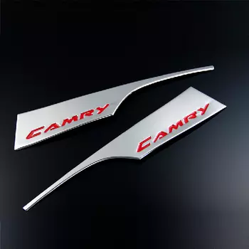 Молдинги на боковые зеркала для Toyota Camry 2014 -