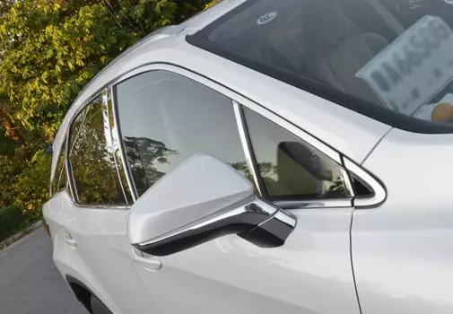 Молдинги на окна для LEXUS RX (2015 - по н.в)
