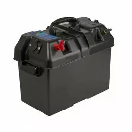 Ящик для АКБ 343х194х229 мм c USB зарядкой C11517