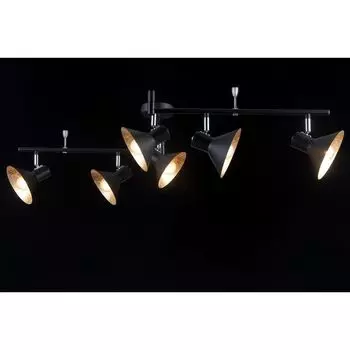 Спот LOFT LUX 81056-6C MATT BLACK Natali Kovaltseva