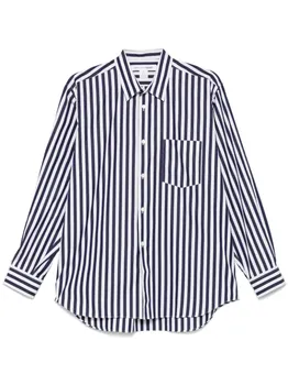 Рубашка в полоску Comme Des Garons Shirt, синий