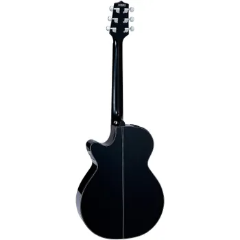 Takamine G Series GF30CE Cutaway Акустическая гитара, глянцевый черный