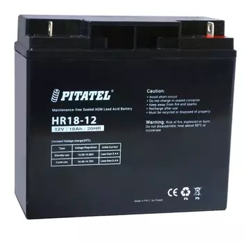 Аккумуляторная батарея для ИБП Pitatel HR18-12, 12V, 18Ah (HR18-12)