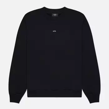Мужская толстовка A.P.C. Boxy Micro Logo GOTS, цвет чёрный, размер M